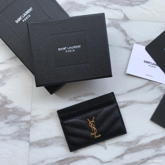 Rep ladies REP CARD YSL MATELASSÉ CASE CASSANDRE 0725